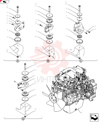 Схема (SK235SRLC-2) - SHORT RADIUS EXCAVATOR ASN YU06-03001- (1/01-12/06) YB02P00014F1 (2)