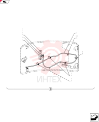 Схема (SK235SRLC-2) - SHORT RADIUS EXCAVATOR ASN YU06-03001- (1/01-12/06) YB80E00009F1 (2)