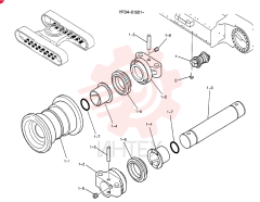 TRACK ROLLER YF64D00002F1