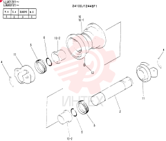 ROLLER 24100J12446F1