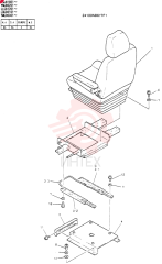 SEAT GROUP 24100N8617F1