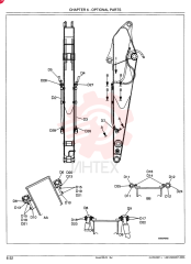 HYDRAULIC LINES, ARM - 3.66 M, Two Way