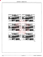 INSTALLATION, NAME PLATE - Lifting Capacities, 2.98 Arm, 700 mm Shoe LQ22TU0003F1