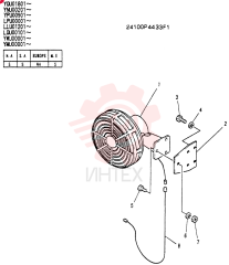 FAN INSTAL 24100P4433F1