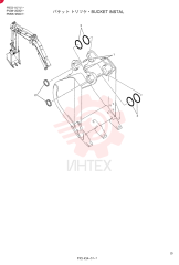 BUCKET INSTAL PM61B00030F1