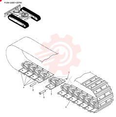 TRACK SHOE PV60D00005F1