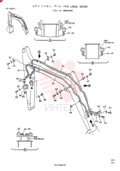 HYD LINES, BOOM (For BREAKER) PV46H00006F1