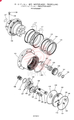 HYDRAULIC MOTOR PV15V00008F1