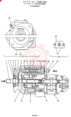 HYDRAULIC PUMP PV10V00004F1 (1)