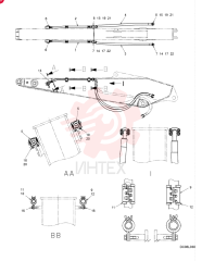 TUBE,1221.5, 68.9 mm L LQ43H01272P1 (1)