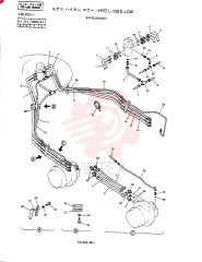 HYD LINES, LOW 24100J15181F1