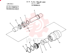 TRACK ROLLER 24100N3841F3