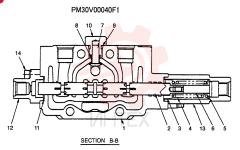 CONTROL VALVE PM30V00040F1