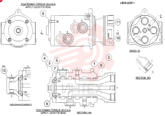 HYDRAULIC SWIVEL YN55V00037F1