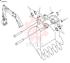 Схема (SK290LC-6E) - DYNAMIC ACERA EXCAVATOR ASN LB04U02801 (11/02-12/07) LC61B00004F1