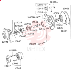WATER PUMP VAME995307