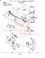 CONTROL LINES, REMOTE 24100J18161F1