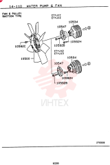 WATER PUMP VAME157543 (2)