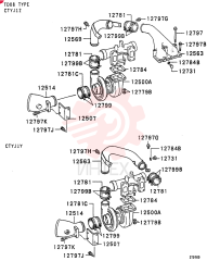 TURBOCHARGER VAME157416 (2)