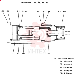 VALVE ASSY 2436R790F1