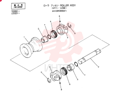 TRACK ROLLER 24100N3856F1