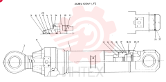 CYLINDER 2438U1324F1