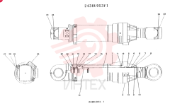 CYLINDER 2438U953F1