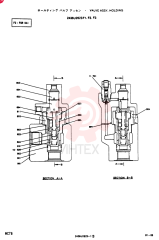 Схема (SK300LC) - MARK III EXCAVATOR BTW YCU0001 - YCU0300 (1/93-12/93) 2436U2623F1