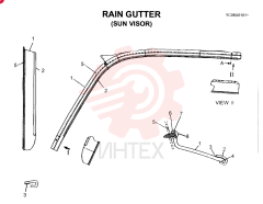 GUTTER YN55C01013F1