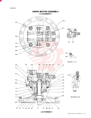 HYDRAULIC MOTOR LC15V00003F1