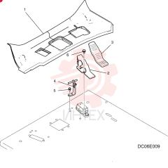 FOOT BOARD YN26M00066P1