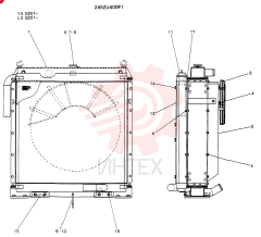 RADIATOR 2452U400F1
