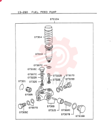 ENGINE OIL PUMP VAME705055