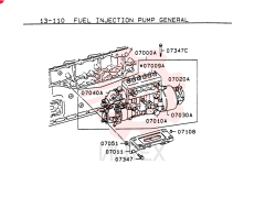 FUEL INJECTION PUMP VAME157577 (1)