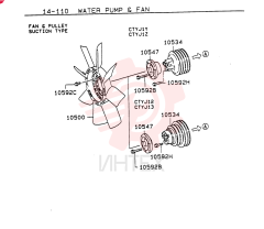 WATER PUMP VAME157543 (1)