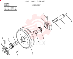 IDLER WHEEL LS52DU0001F1