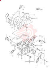 GEAR HOUSING (A) 4TNE88-YBC