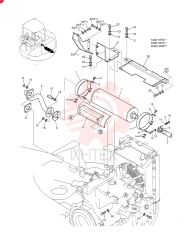 MUFFLER ASSY (SK40SR-2) (SK45SR-2)