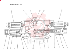 VALVE ASSY, CONTROL PY30V00016F1. F2