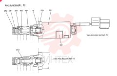 VALVE ASSY,SOLENOID PH35V00002F1, F2