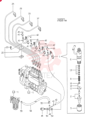 FUEL INJECTION VALVE(A) 4TNE88-YBB