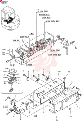 RELAY ASSY, (DECEL, WIPER) PH24E00005FF (2)