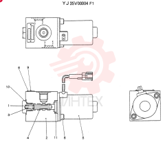 SOLENOID VALVE YJ35V00004F1
