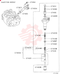 HOLDER, INJECTOR NOZ VAME440089 (1)