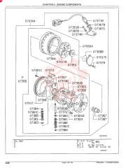 COVER, INJECTION PUMP TIMER, Start Serial: 0210.1