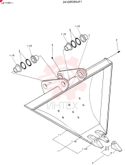 BUCKET ASSY.V 24100P2654F1