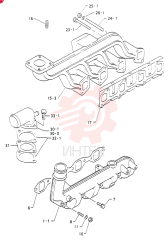 INLET MANIFOLD VI8970114880