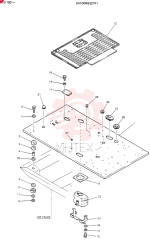 PLATE ASSY, FLOOR 24100N6327F1