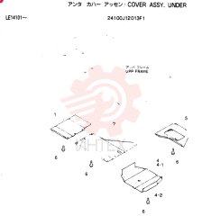 COVER ASSY, UNDER 24100J12013F1