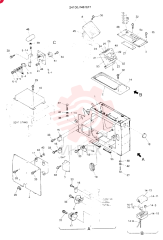 PANEL ASSY, INST 24100J14616F1 (3)